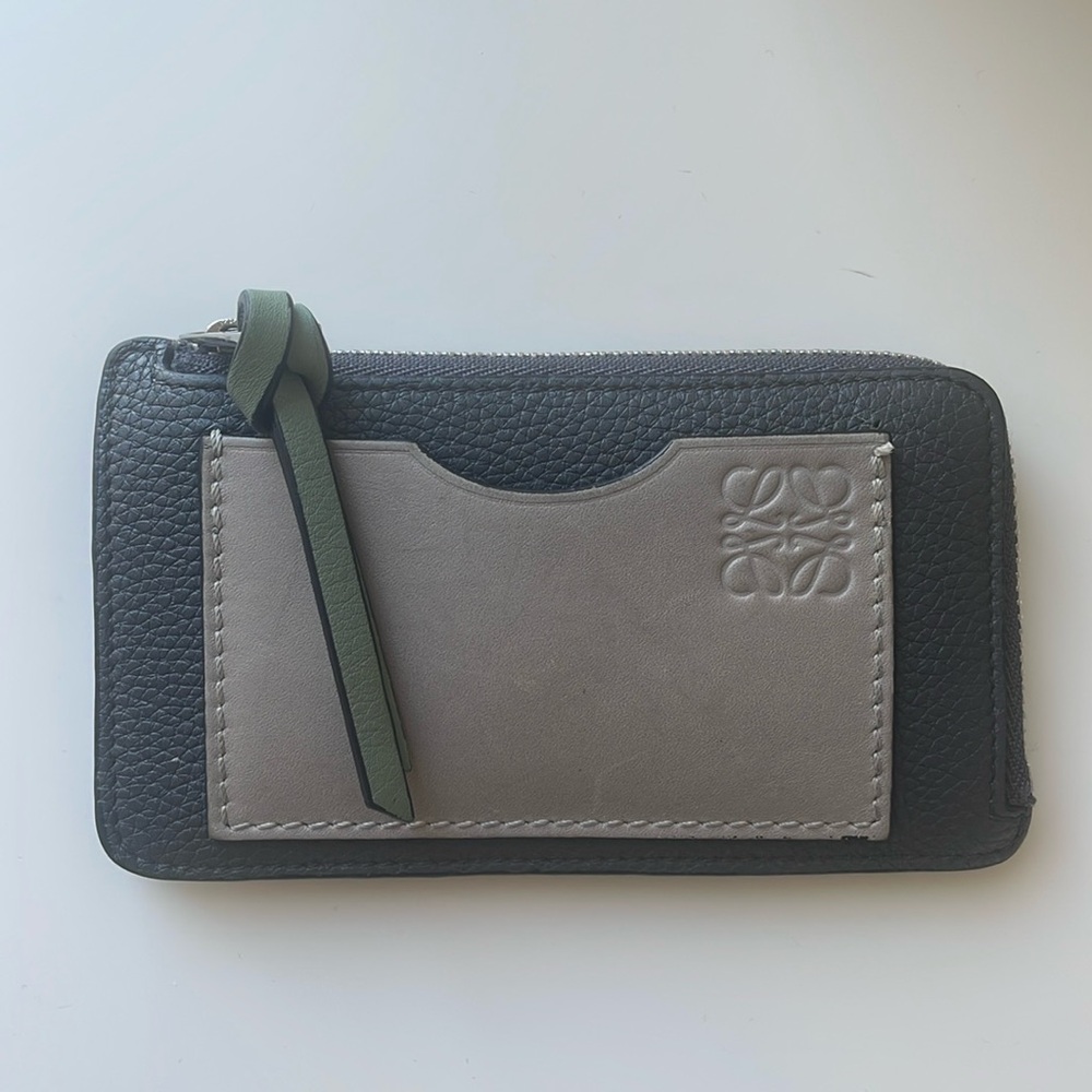 Loewe Black and Gray Wallet